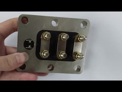 Bloco de terminais de ligação de niquelagem sem elétrico para ajustes personalizados de corrente e tensão