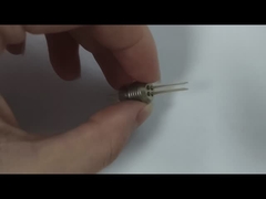 Conectores herméticos de vedação de aço inoxidável 304 com alta resistência ao isolante de 100MΩ 500VDC