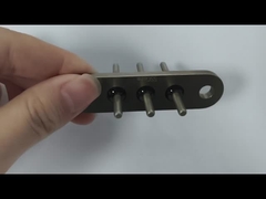 No 45 Agulha de aço com comprimento de 45 mm e processo de injeção de cola para compressor de ar condicionado