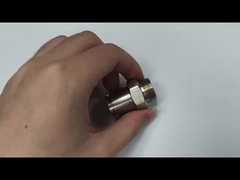 1/4-28 Tamanho do fio de montagem Conectores herméticos de vedação com e baixa taxa de vazamento de 1x10 -9 Cc/sec