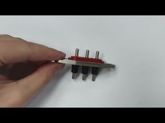 25A-30A Conector hermético de corrente para veículos elétricos com isolante cerâmico durável
