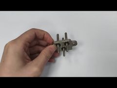 Terminal hermeticamente selado 304 Instalação de concha de ferro de aço inoxidável e teste de ruptura de 5,0MPa para C