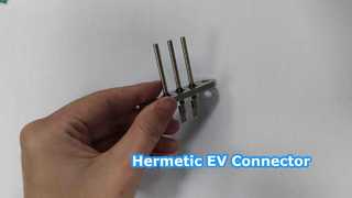 Carregamento confiável do conector EV hermético
