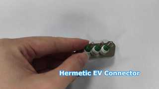 Conector EV hermético para carregamento confiável