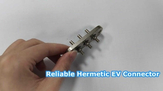 Solução de carregamento de alto desempenho com conector EV hermético