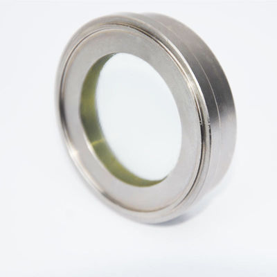Vidro de visão hermético de vedação apertada vidro de flange para vedação de metal