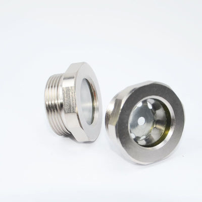 Vidro de visão hermeticamente fechado personalizado 8mm 1215 Material de aço