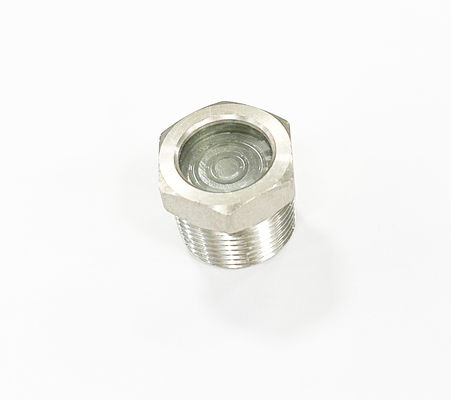 1215 Vidro de aço para metal Hermético de visão de vidro 6mm para industrial