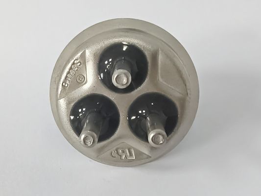 Conectores de compressores de frigorífico de temperatura Voltagem 200V-400V com tratamento de superfície de níquel sem eletricidade