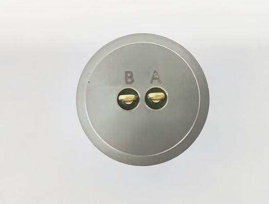 Vidro de visão hermético de aço 1215 roscado com vedação de vidro para metal