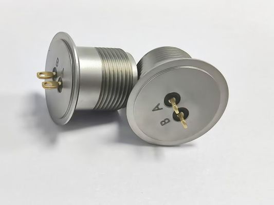 Vidro de visão hermético de aço 1215 roscado com vedação de vidro para metal