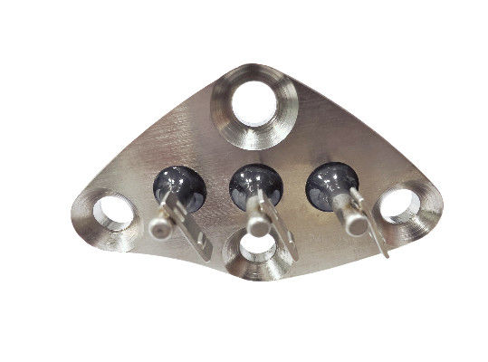 Conector hermético para automóveis de 12 V a 540 V isolado por vidro e cerâmica