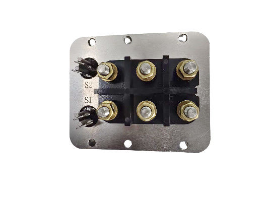 220V 30A-300A Tipo de parafuso Placa de ligação terminal para equipamento elétrico com revestimento de níquel sem elétrico
