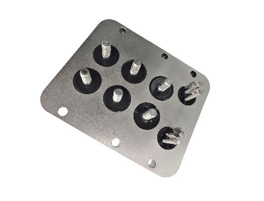 220V 30A-300A Tipo de parafuso Placa de ligação terminal para equipamento elétrico com revestimento de níquel sem elétrico