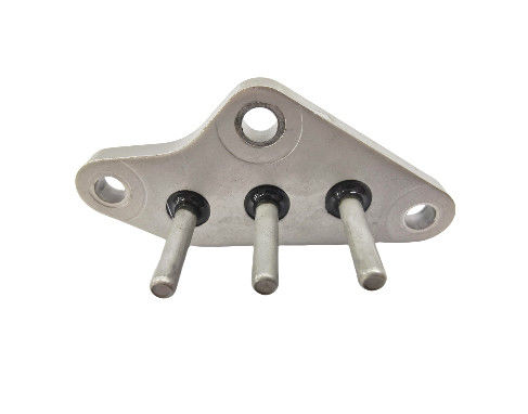 Conector hermético para veículos eléctricos de núcleo SS 20A com isolador de vidro e cerâmica para montagem de painéis