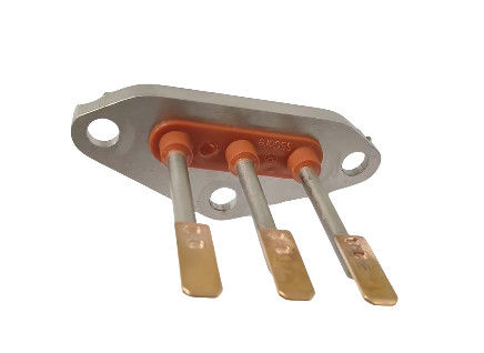 Terminais herméticos de compressores com material PINS SUH446 aço inoxidável e níquel inelectro