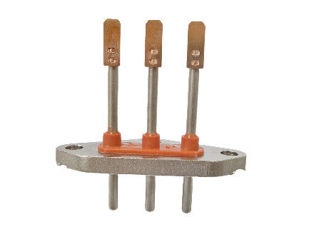 Terminais herméticos de compressores com material PINS SUH446 aço inoxidável e níquel inelectro