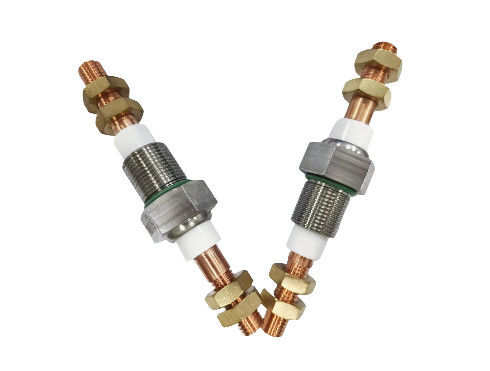 Alta resistência para parafusos elétricos H62 porca de latão e 304 aço inoxidável instalação de concha de ferro para refrigeração