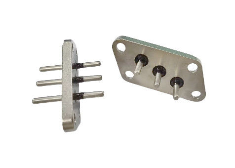 Terminal de vedação de pinos de aço de 36 mm para compressor de veículos de energia Faixa de temperatura de funcionamento -40°C a 150°C Corrente de trabalho máxima 30A