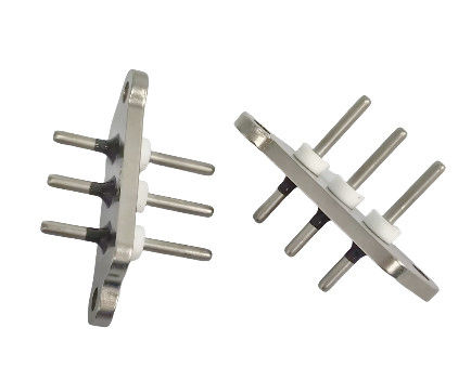 Agulha de aço de 40 mm para terminais selados de compressores de veículos energéticos isolados a 1000MΩ 1000VDC e revestidos com níquel 3-5μm
