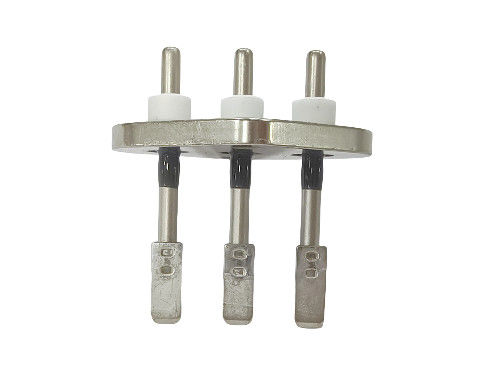 Agulha de aço com um comprimento de 37.6, Fabricado em SUH446 e revestido com níquel com uma espessura de 2 - 5μm para terminais selados de compressores de veículos de nova energia