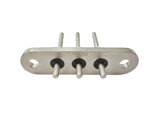 20A Conexão hermética do conector do veículo elétrico com material isolante de vidro e cerâmica