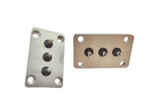 23Pin de aço de.7mm com uma extremidade cônica e uma pequena placa quadrada para a placa de vedação do compressor do ar condicionado.