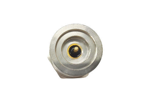 Desenho de aço inoxidável em conectores herméticos de alimentação por retorno tipo pin único com materiais de pin 4J50