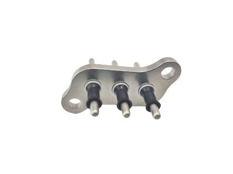 72V-810V Corrente de Trabalho Montagem de painel de conector hermético EV Tipo 2 para veículos elétricos avançados