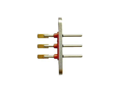 Terminal hermeticamente selado até 150°C para desempenho ELAN 48, material de vidro e classificação de corrente de 20A