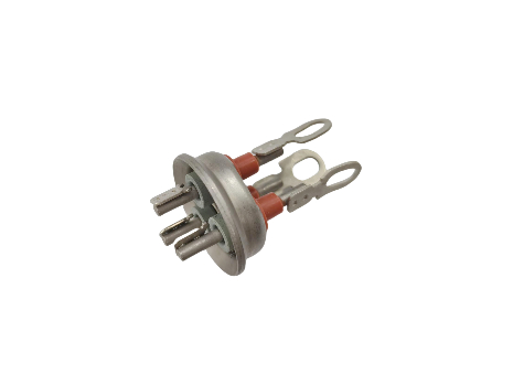NICKE PLATED terminais do compressor do frigorífico com o buraco de montagem recomendado 28.58 28.83