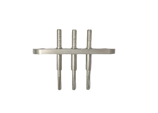 Conector Hermético para Veículos Elétricos com Resistência a Altas Temperaturas e 3 Contatos, Garantindo Conexões Seguras