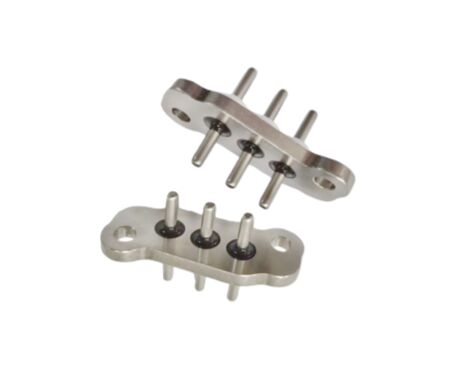 Corrente Nominal 30A Conector Hermético para Veículo Elétrico Número de Contatos 3 Garante Conexões Elétricas Seguras e Duráveis