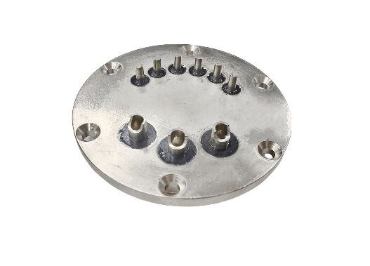 Resistente a tensões 1.0MPa vedações de vidro metal corrente nominal 5A oferecendo vedação hermética e soluções de condutividade elétrica