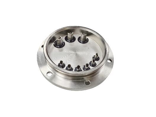 Resistente a tensões 1.0MPa vedações de vidro metal corrente nominal 5A oferecendo vedação hermética e soluções de condutividade elétrica