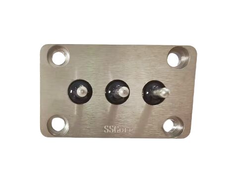 Classificação de Corrente de 15A Terminal Hermeticamente Selado Feito de Material de Pino de Aço 45 Projetado para Conexões Seguras e Elétricas