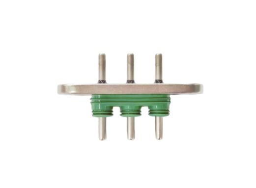 Conector hermético para veículo elétrico com dureza HA75°±5°, fornecendo resistência dielétrica 3000VAC, garantindo fornecimento seguro de energia EV