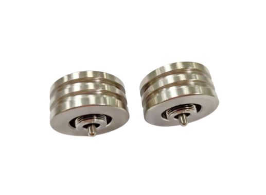 C45 Material do corpo de aço vedações metálicas de vidro Capaz de testes de explosão 140MPa a 175°C Perfeito para condições industriais exigentes