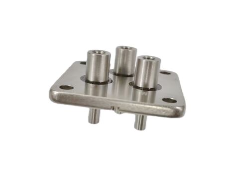 Placa terminal de conexão de resistência do isolador 1000MΩ1000VDC com espessura de níquel de 2 a 4 micrômetros Solução de conexão elétrica durável