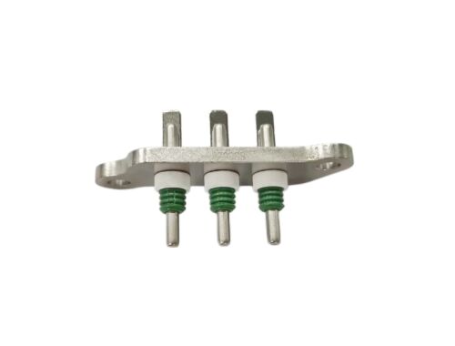 Dielectric Strength 3000VAC Hermetic Electric Vehicle Connector Featuring Green Sleeve Color Durable Sealed Connector for EV Systems