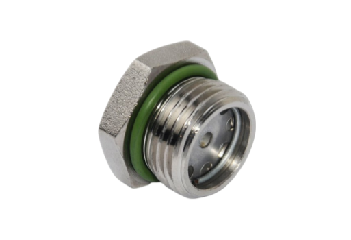 Hermetic Seal Hermetic Sight Screen Featuring Glass To Metal Seal for and Clear Optical Access in Industrial Applications